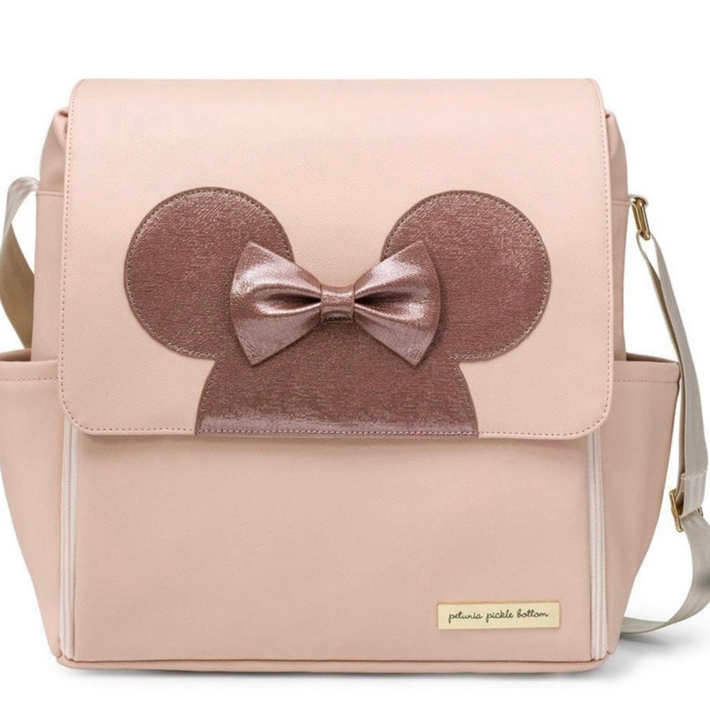 Petunia pickle bottom boxy Minnie Mouse diaper backpack